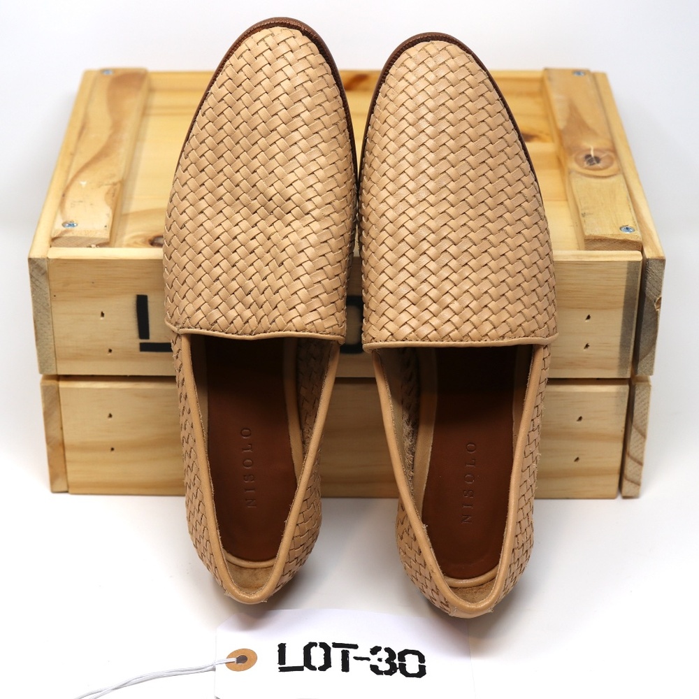 NISOLO MARA WOVEN SLIP-ON